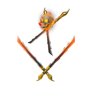 Scorpion's Flaming Skull