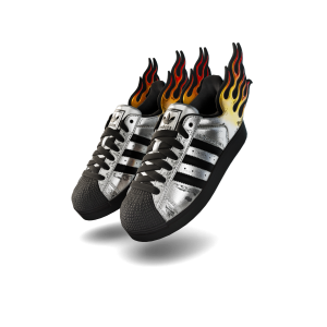 adidas JS Superstar 'Flames'