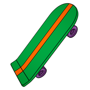 Bart's Skateboard