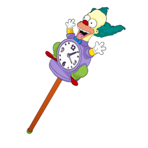 Krusty Alarm Clock