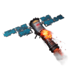 Crashing Satellite