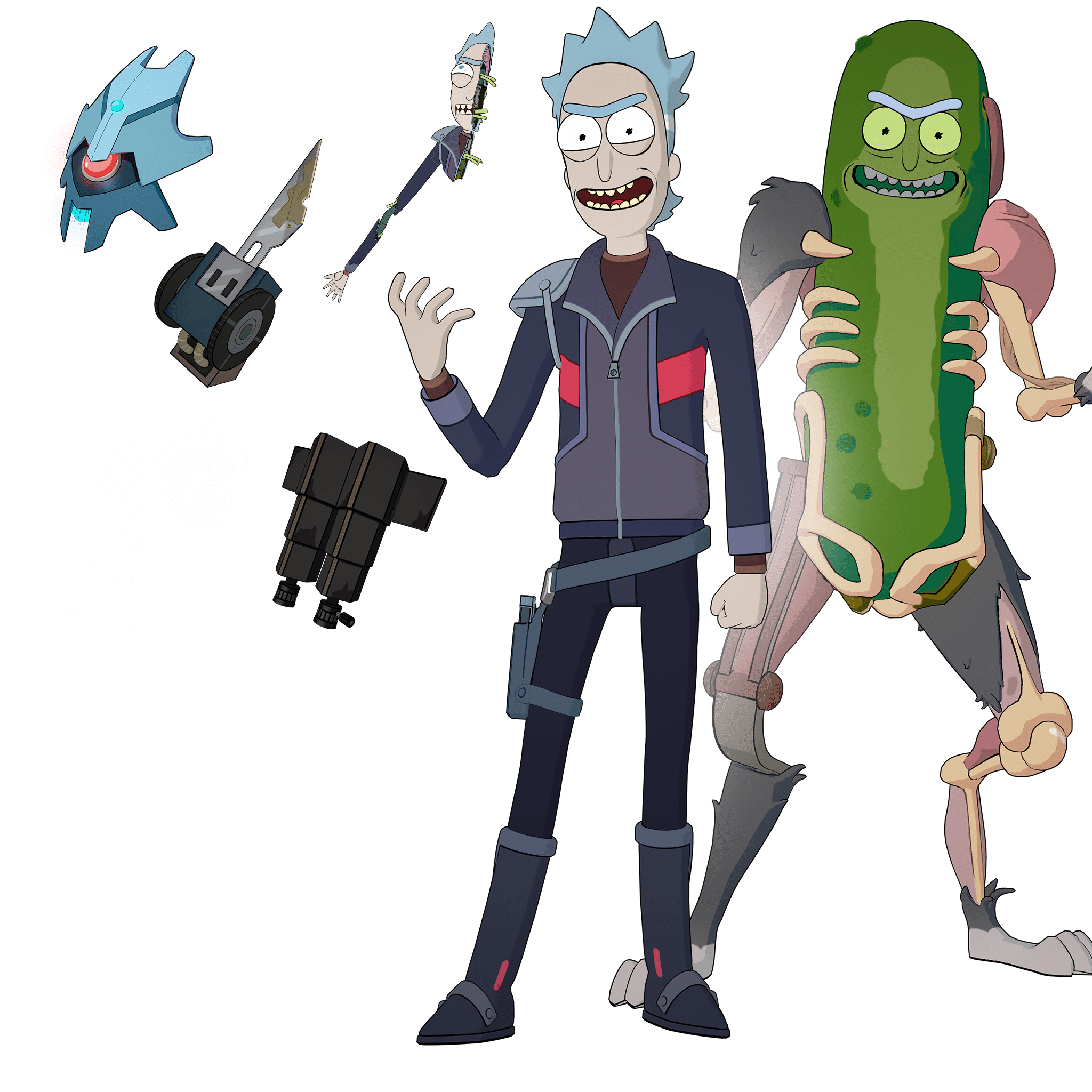 1a5bffcf-5bc8-4332-913b-8e56e3e82afc.png Rick Prime & Pickle Rick Bundle - Image 1