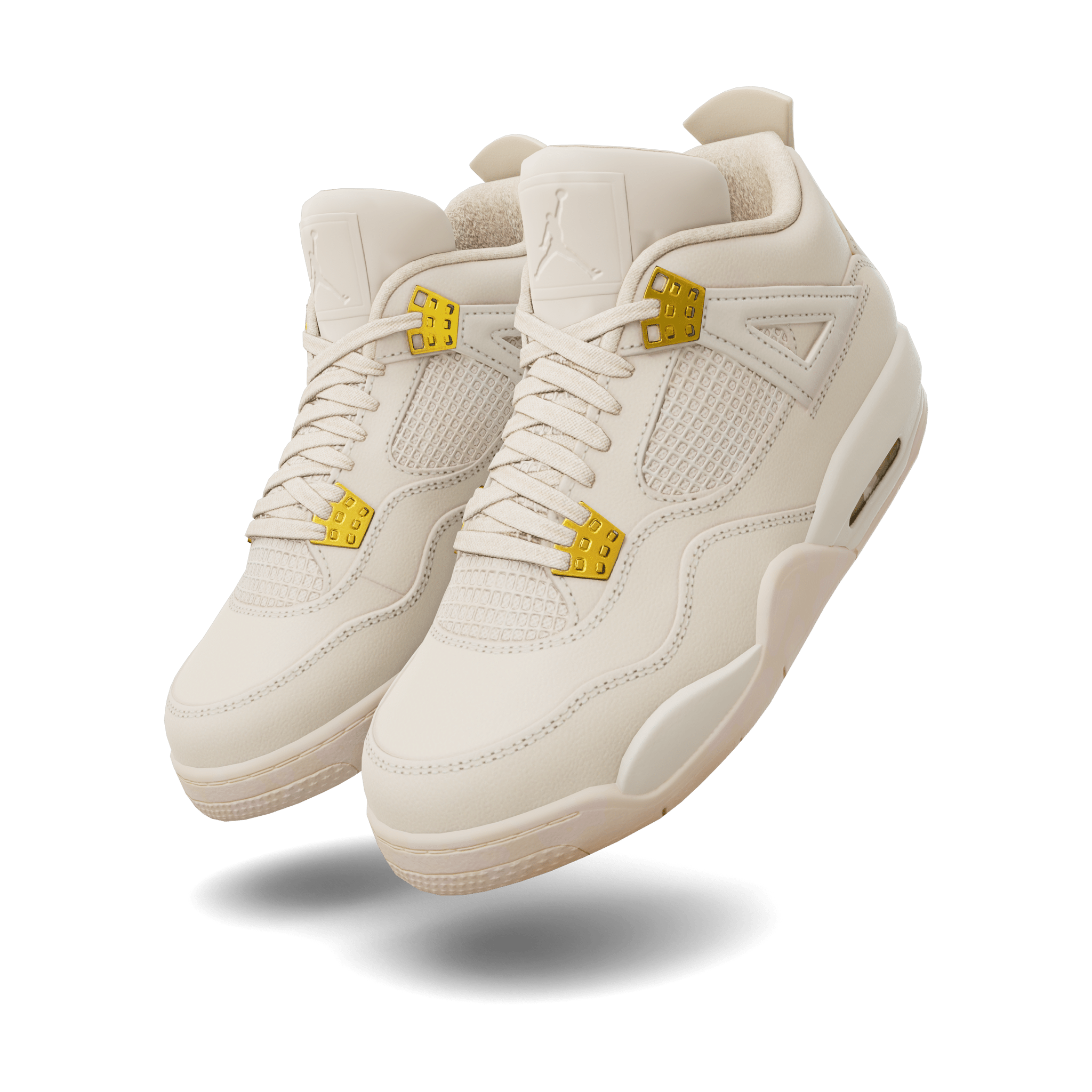 2f197bd5-ed9d-43db-b172-d0c826b902de.png Air Jordan 4 Retro 'Metallic Gold' - Image 1