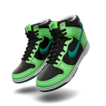 Nike Dunk Hi 'Halloween Green'