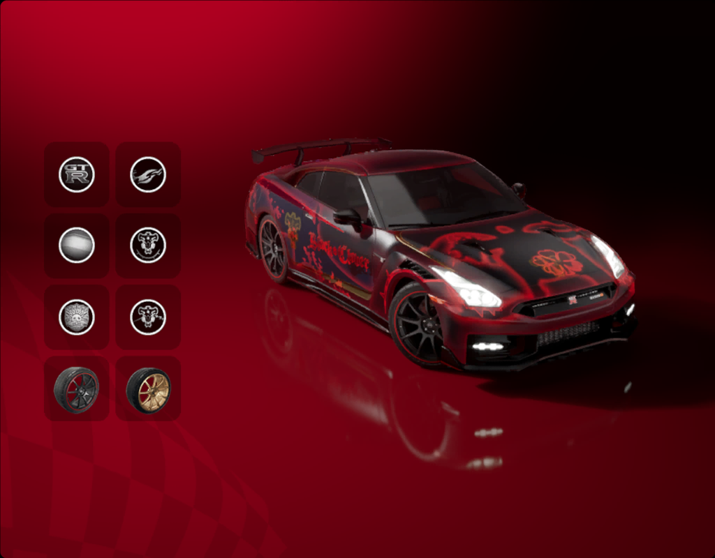 67e53c93-5b4c-4843-a09f-58015c5a2c01.png Nissan GT-R NISMO + Black Clover - Image 1
